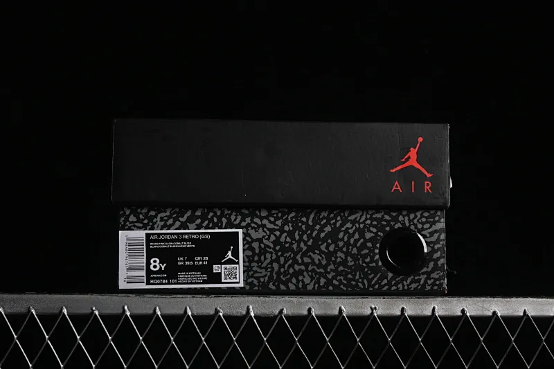 All categories Air Jordan Jordan series basketball shoes Air Jordan 3 Air Jordan 3 "Cobalt Bliss" AJ3 Joe 3 pastel fluorescent HQ0784-101